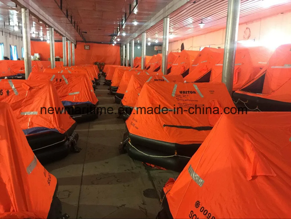 Marine Self-Righting Inflatable Life Raft/Liferaft/Lifesaving Raft