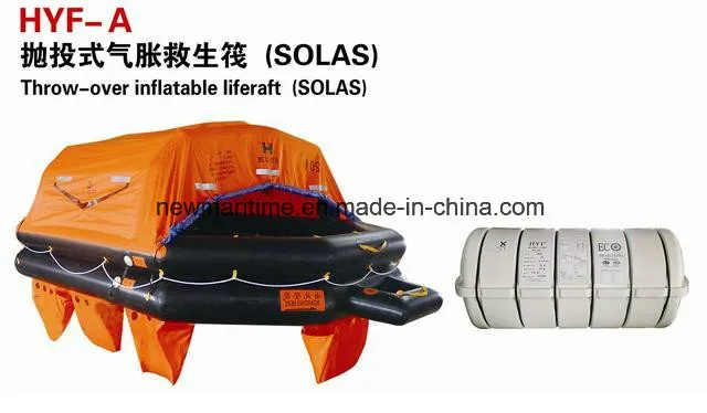 Marine Self-Righting Inflatable Life Raft/Liferaft/Lifesaving Raft