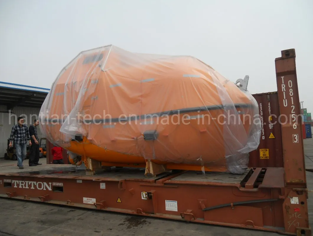 Marine Solas Water Lifesaving Equipment Totally Enclosed Freefall Boat