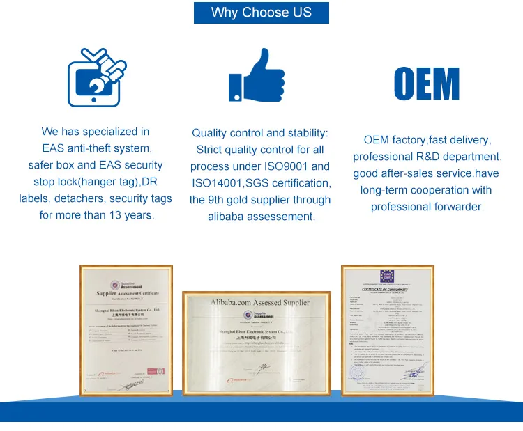 Mono RF Antenna 8.2MHz EAS Security Alarm System