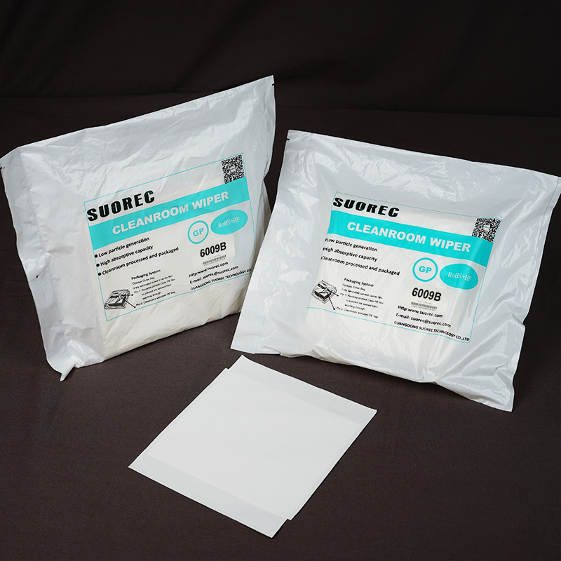 No-Fogging Soft PCB Cleaning Dustless Wipes 9*9