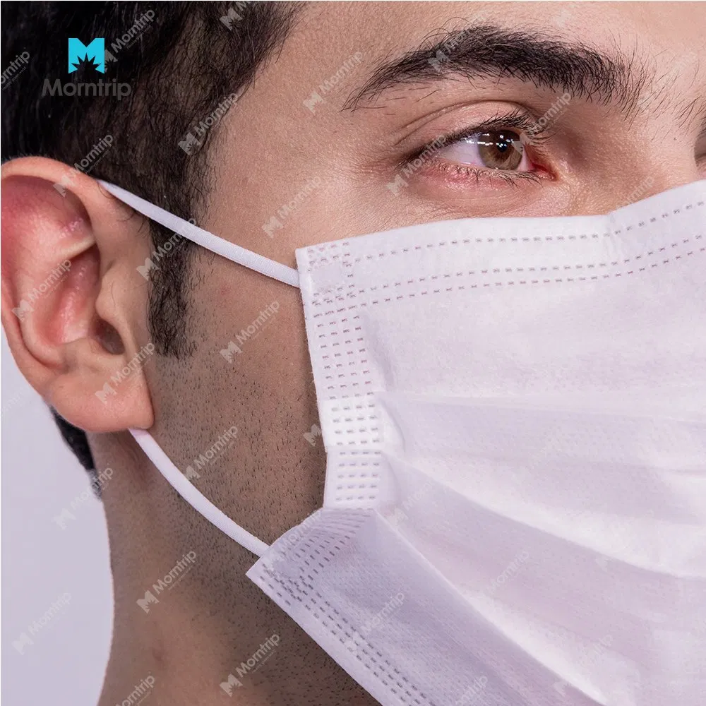 Non Woven White Wholesale Hygienic Procedure Disposable Face Mask