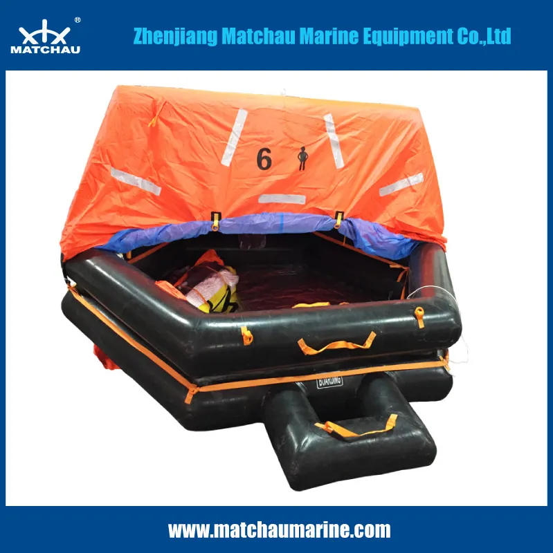 Open Reversible Inflatable Life Raft with Hsc Regulation