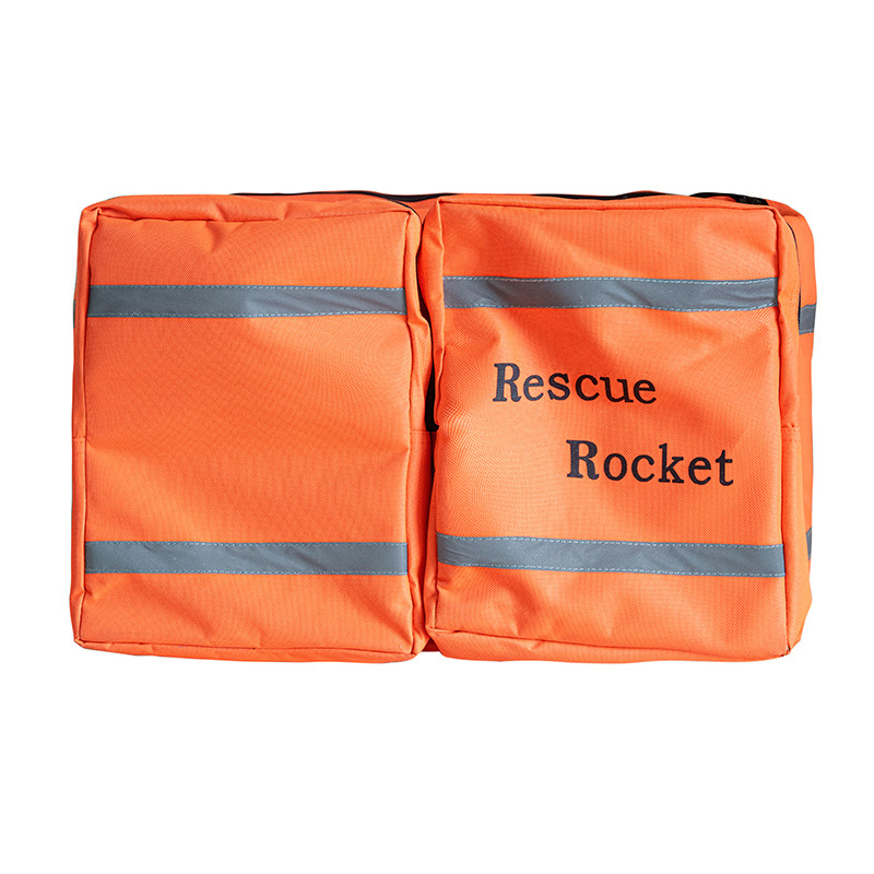 Portable Rescue Lifesaving Long Distance Rocket Working Nighttime Reflective Tapes Design