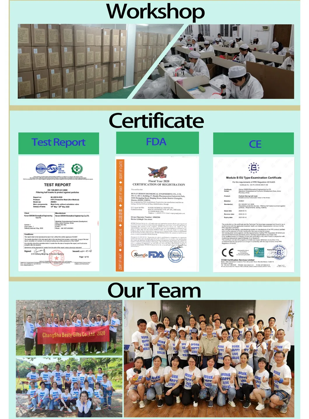Professional Supplier One Stop Solution FFP2 Kids Masks