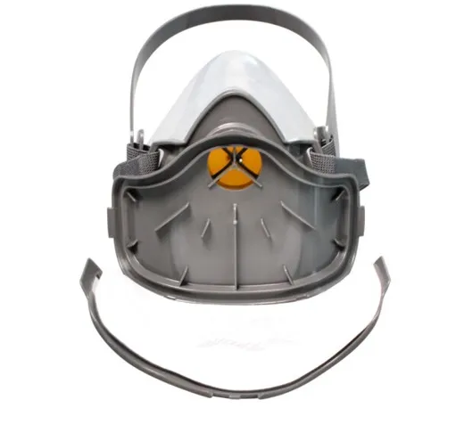 Silicone Dust Mask Half Face Military Gas Mask St-1080 Silicon Dust Mask Anti-Haze Half Mask Dust Industrial Respirator Reusuable Poison Toxic Mask