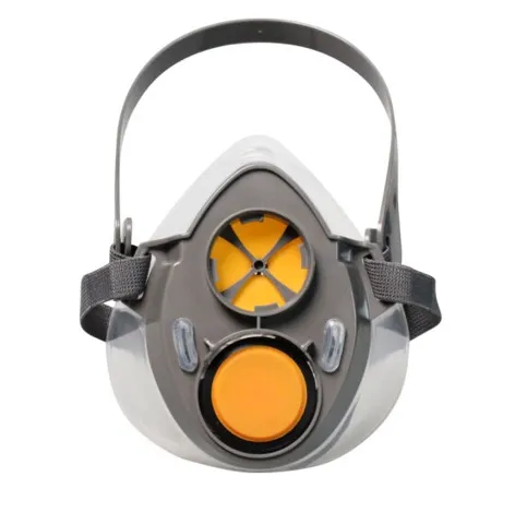 Silicone Dust Mask Half Face Military Gas Mask St-1080 Silicon Dust Mask Anti-Haze Half Mask Dust Industrial Respirator Reusuable Poison Toxic Mask