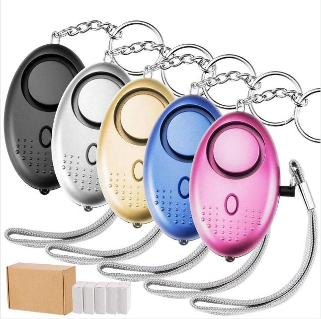 Smart Key Organizer Keychain Anti Attack Rape Emergency Converse Keychain 30~140dB ABS Plastic