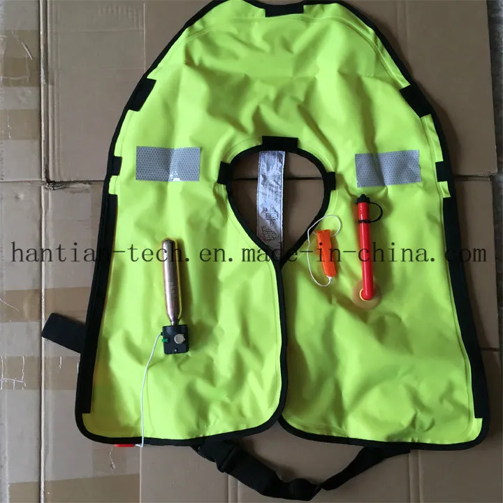 Solas 150n Buoyancy Inflatable Single Air Chamber Lifejacket with Ec and CCS Certificate