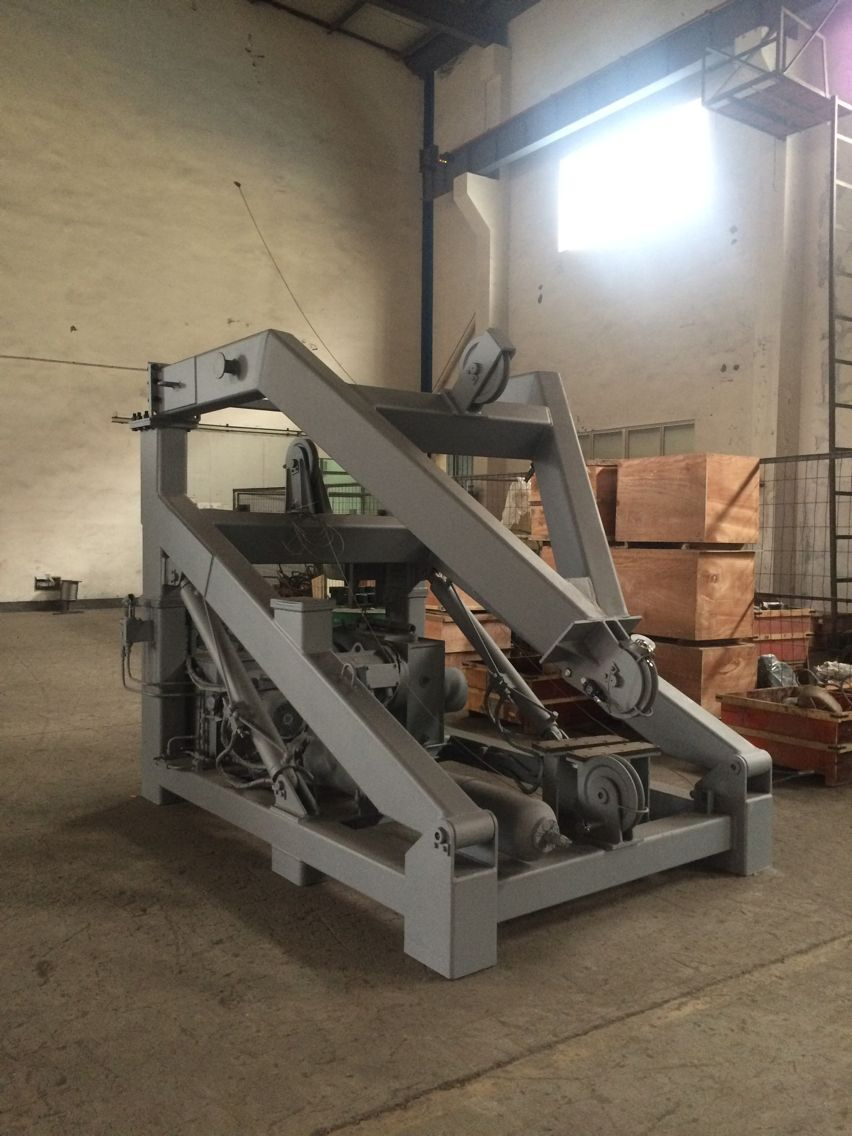 Solas Approved 30kn a Type Hydraulic Slewing Fast Rescue Boat Davits