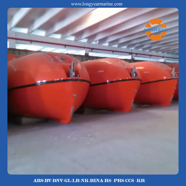 Solas Approved FRP Totally Enclosed Lifeboat