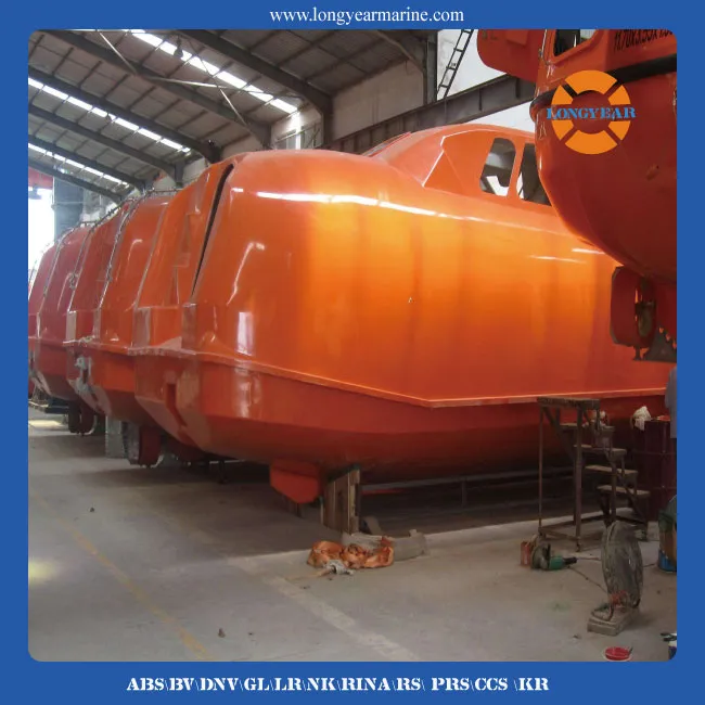 Solas Approved FRP Totally Enclosed Lifeboat