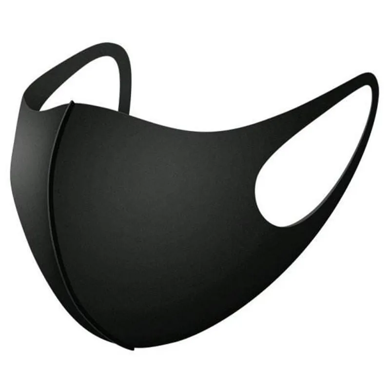 Spot Fashion Cotton Mouth Washable Black Face Mask