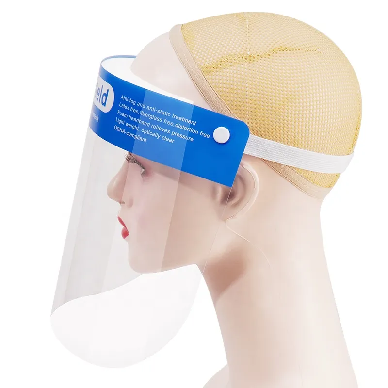 Transparent Full Face Mask Eyes Mouth Protection Protective Mask, Anti Fog Face Shield