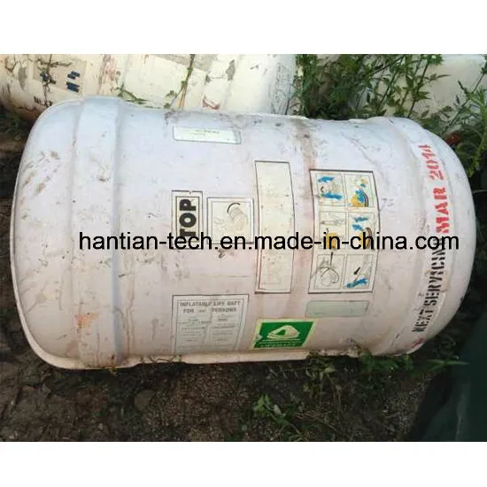 Used Marine Equipmet Infltable Life Raft with Different Capacity