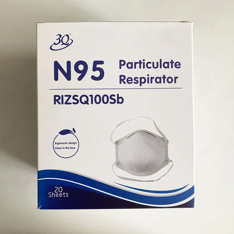 Vente Chaude 3q Sanqi N95 Kn95face Masque Niosh FDA Masque Anti-Poussiere Respiratoire