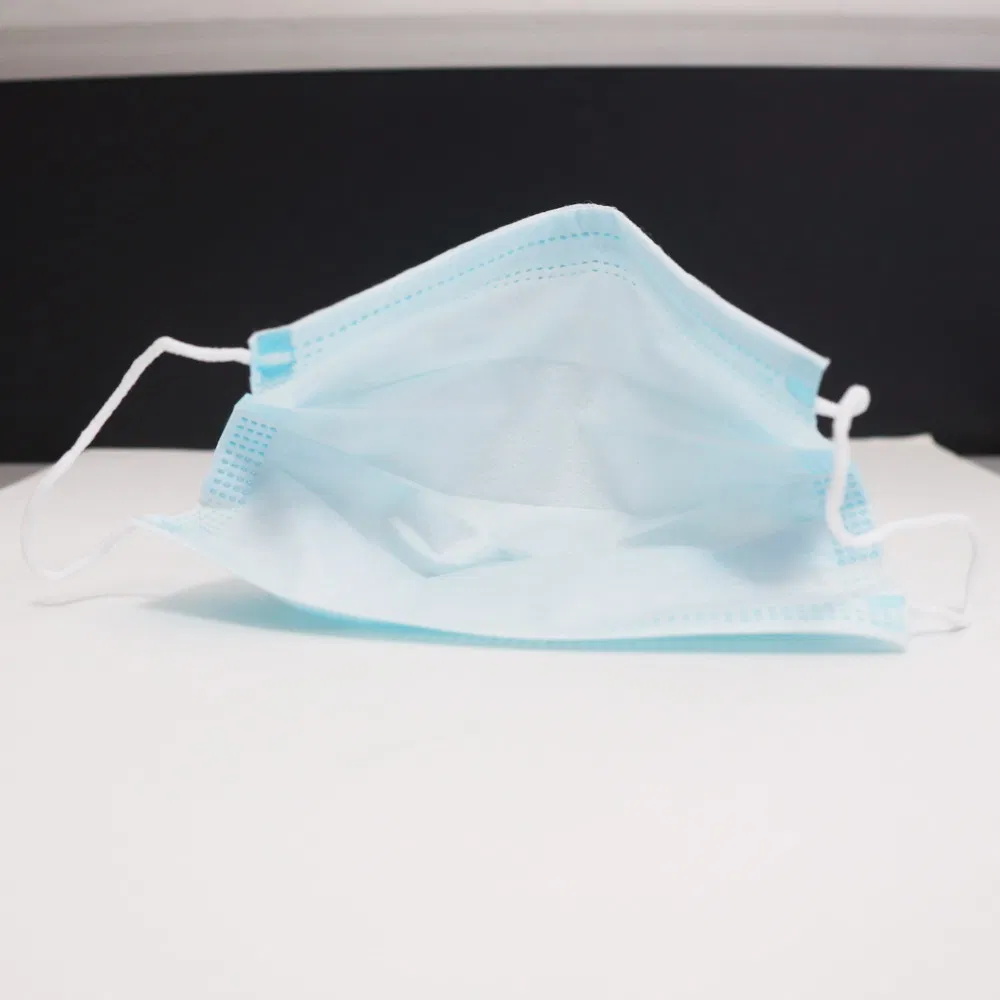 Wholesale 3 Ply Disposable Face Mask Restaurant Mouth Masks Anti Flu Face Mask