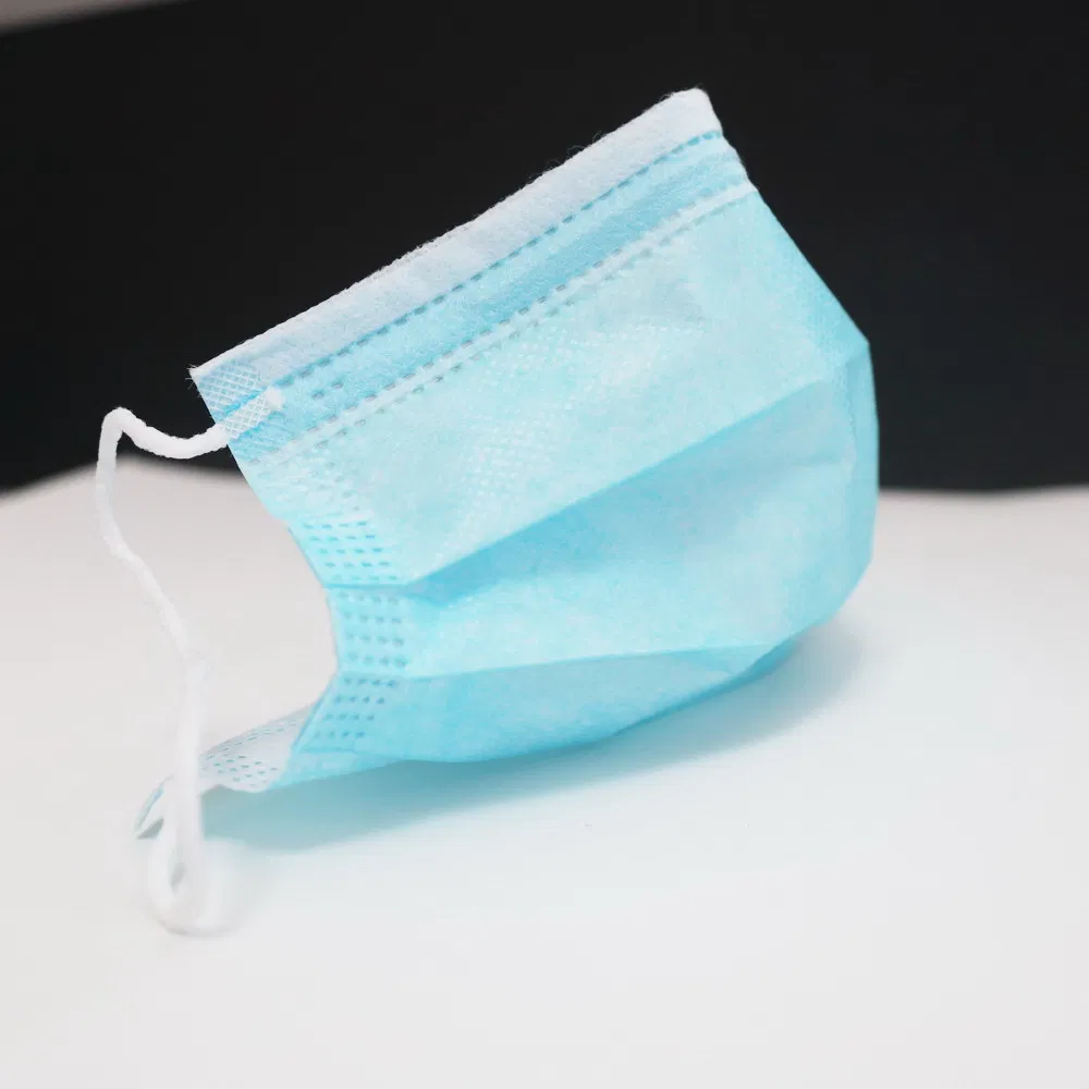 Wholesale 3 Ply Disposable Face Mask Restaurant Mouth Masks Anti Flu Face Mask