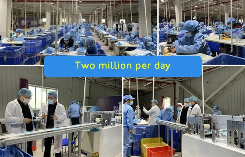Wholesale 3ply PP Nonwoven Disposable Protective Face Mask