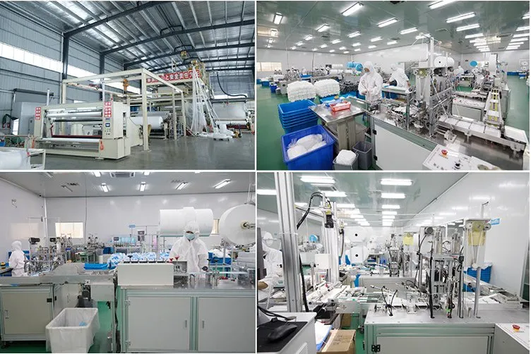 Wholesale Disposable Non Woven Face Masks, 3-Layer Meltblown Face Masks