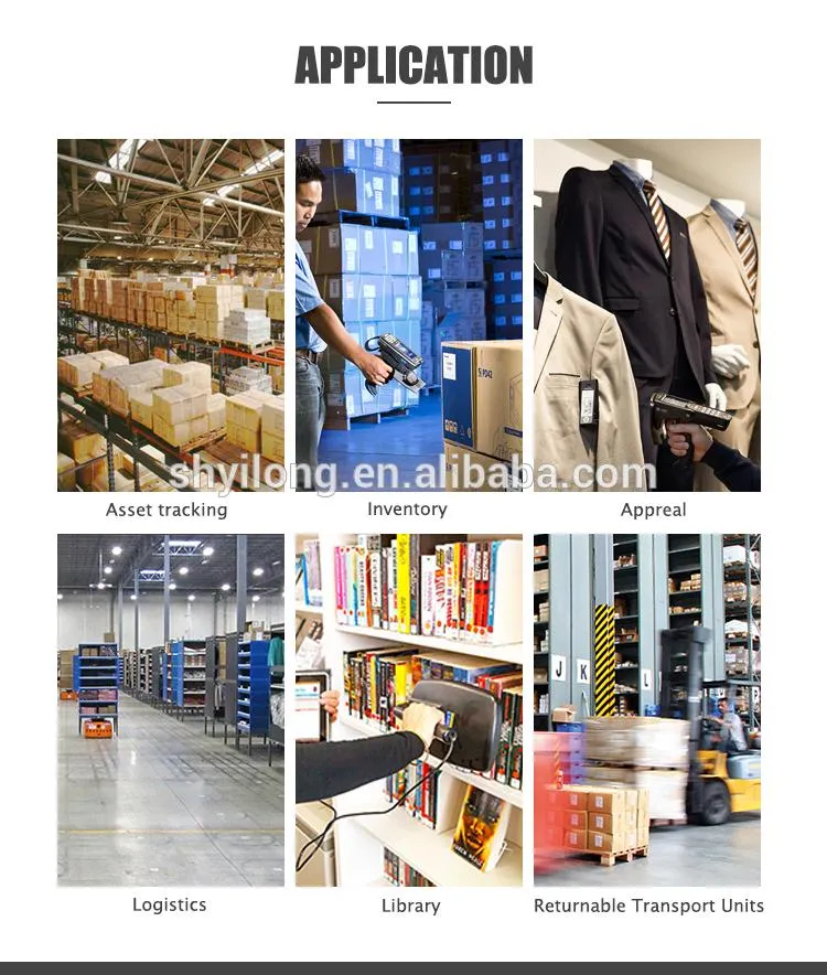 Yilong Wholesale Customized Passive UHF RFID Paper Label Sticker6218