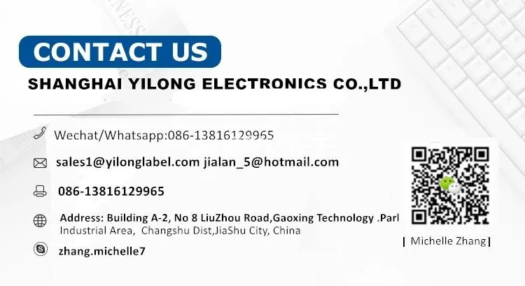 Yilong Wholesale Customized Passive UHF RFID Paper Label Sticker6218